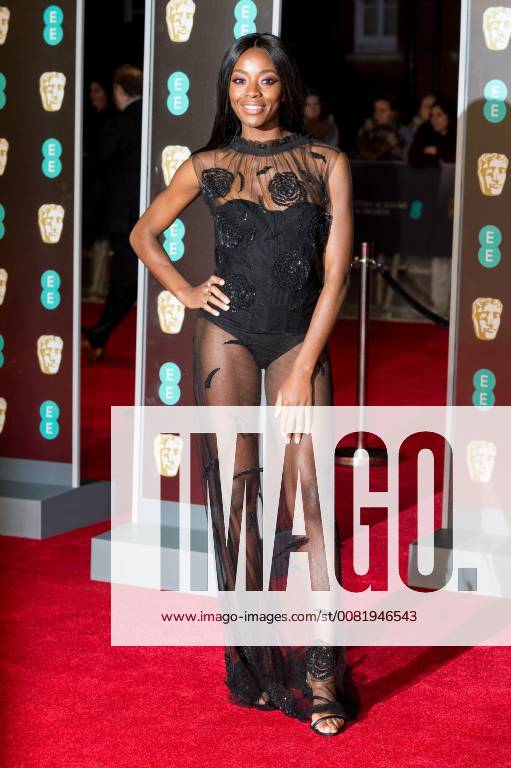London, London, UK - AJ ODUDU arrives on the red carpet for the EE British Academy Film Awards 2018, held at the Royal Albert Hall, London, UK. London UK - ZUMAl94_ 20180218_zaf_l94_076