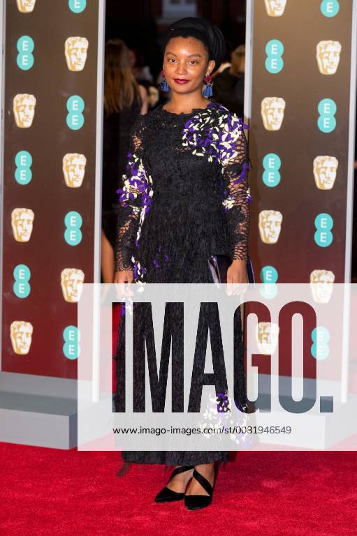 London, London, UK - RUNGANO NYONI arrives on the red carpet for the EE British Academy Film Awards 2018, held at the Royal Albert Hall, London, UK. London UK - ZUMAl94_ 20180218_zaf_l94_075