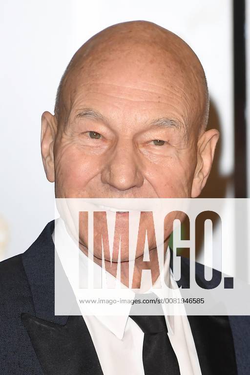 English actor Patrick Stewart attends the British Academy Film Awards (BAFTA) at the Royal Albert Hall in London. FEBRUARY 18th 2018 PTYx18273