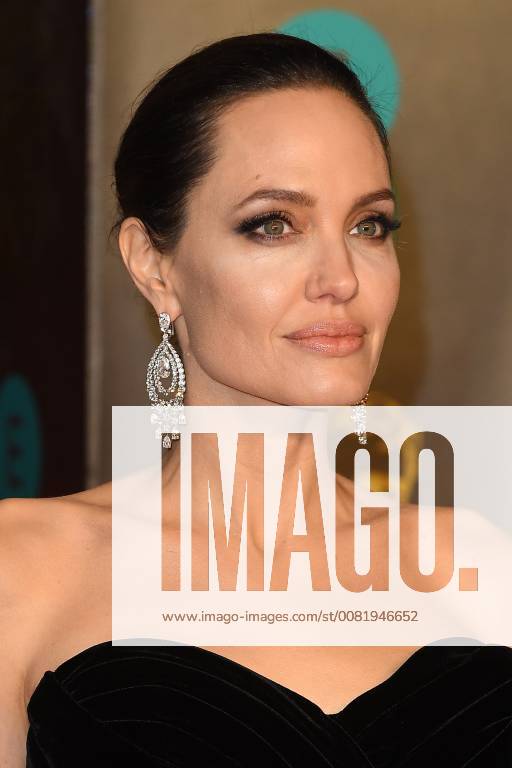 American actress Angelina Jolie attends the British Academy Film Awards (BAFTA) at the Royal Albert Hall in London. FEBRUARY 18th 2018 PTYx18273