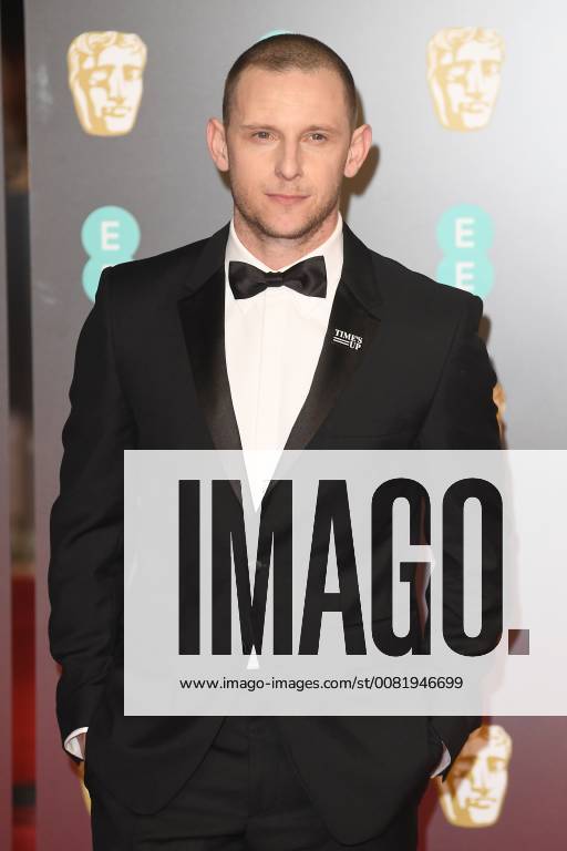 English actor Jamie Bell attends the British Academy Film Awards (BAFTA) at the Royal Albert Hall in London. FEBRUARY 18th 2018 PTYx18273