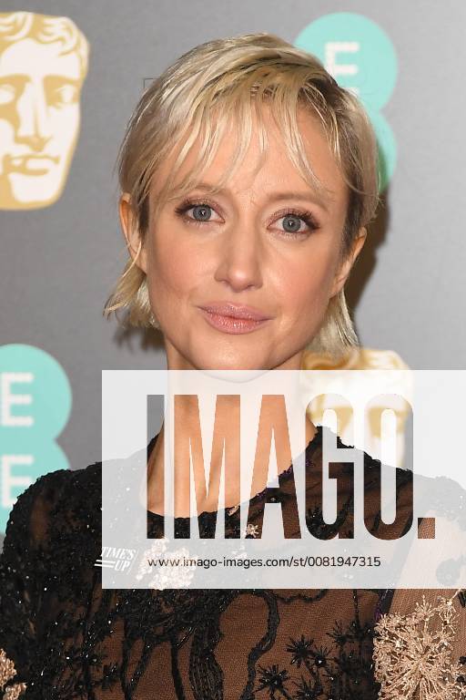 Andrea Riseborough attends the British Academy Film Awards (BAFTA) at the Royal Albert Hall in London. FEBRUARY 18th 2018 PTYx18273