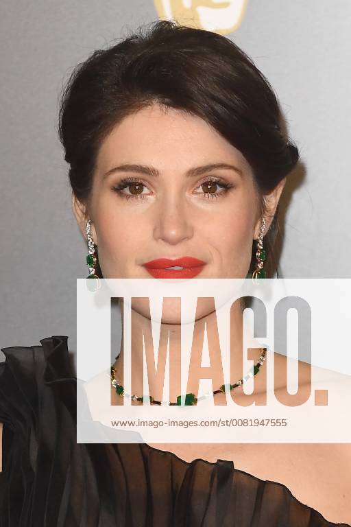 Gemma Arterton attends the British Academy Film Awards (BAFTA) at the Royal Albert Hall in London. FEBRUARY 18th 2018 PTYx18273