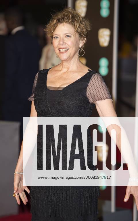 EE British Academy Film Awards (BAFTA) London, UK. Annette Bening at the EE British Academy Film Awards (BAFTA) held at Royal Albert Hall on February 18, 2018 in London 18th February 2018. LMK386-S1156-180218