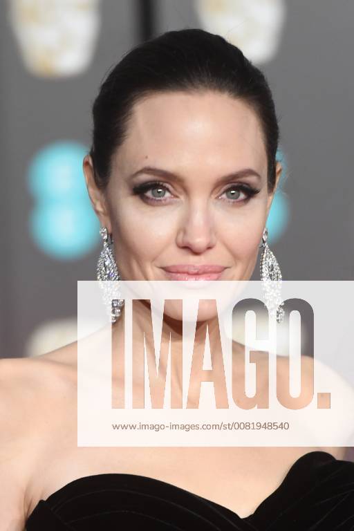 American actress Angelina Jolie attends The British Academy Film Awards (BAFTA) at the Royal Albert Hall in London on February 18, 2018. LON20180218230 PAULxTREADWAY