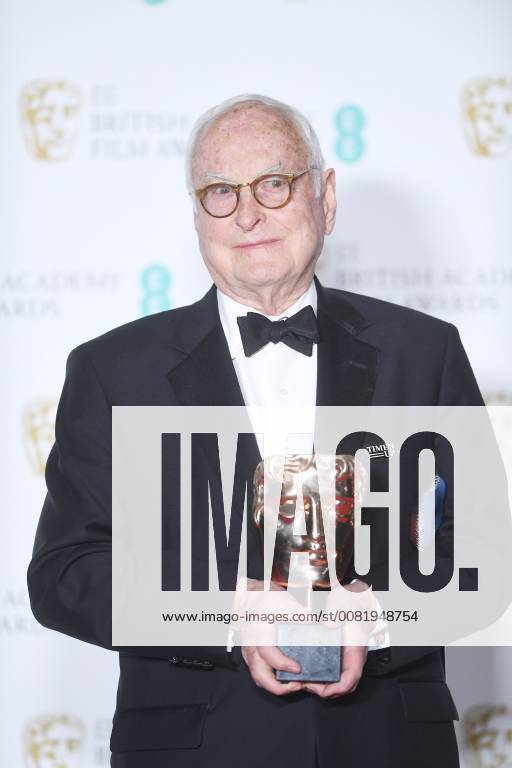 British director James Ivory attends the Winners Room at the British Academy Film Awards at the Royal Albert Hall in London on February 18, 2018. LON20180218140 RUNExHELLESTAD