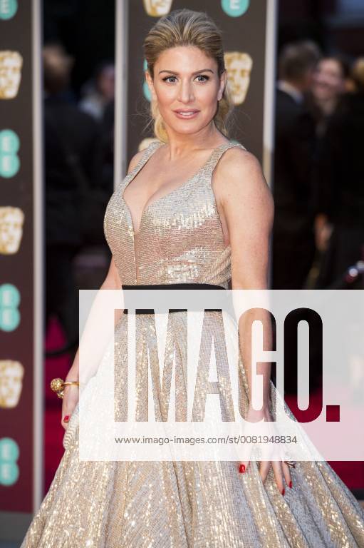 London, London, UK - Hofit Golan arrives on the red carpet for the EE British Academy Film Awards 2018, held at the Royal Albert Hall. London UK - ZUMAt138 20180218_zap_t138_078
