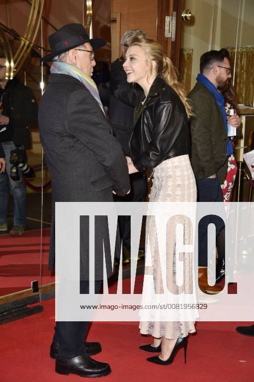 Dieter Kosslick and Natalie Dormer attending the picnic at hanging rock seasons 1 2 premiere during the 68th Berlin International Film Festival Berlinale 2018 at Zoo Palace on February 19 2018 in Berlin Germany Foto:xN.xKubelkax xFuturexImage