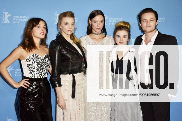 Lola Bessis Natalie Dormer Lily Sullivan Yael Stone and Harrison Gilbertson attending the picnic at hanging rock seasons 1 2 premiere during the 68th Berlin International Film Festival Berlinale 2018 at Zoo Palace on February 19 2018 in Berlin Germany Foto:xN.xKubelkax xFuturexImage
