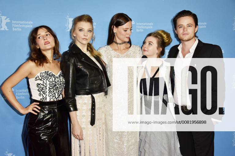 Lola Bessis Natalie Dormer Lily Sullivan Yael Stone and Harrison Gilbertson attending the picnic at hanging rock seasons 1 2 premiere during the 68th Berlin International Film Festival Berlinale 2018 at Zoo Palace on February 19 2018 in Berlin Germany Foto:xN.xKubelkax xFuturexImage