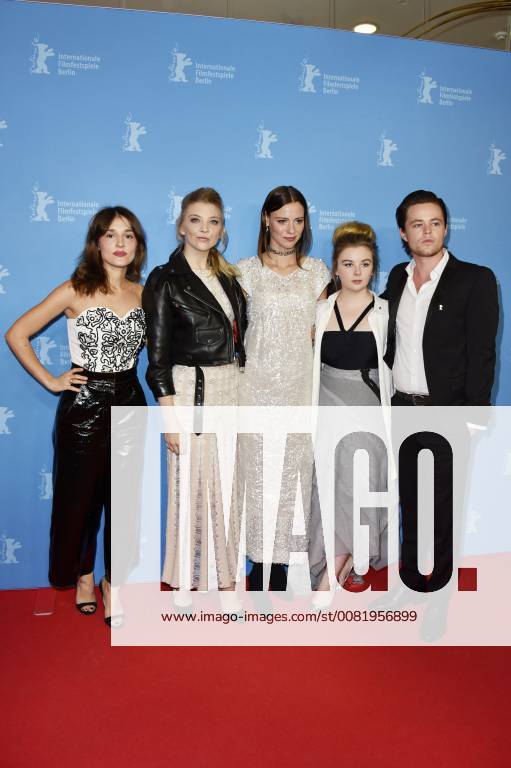 Lola Bessis Natalie Dormer Lily Sullivan Yael Stone and Harrison Gilbertson attending the picnic at hanging rock seasons 1 2 premiere during the 68th Berlin International Film Festival Berlinale 2018 at Zoo Palace on February 19 2018 in Berlin Germany Foto:xN.xKubelkax xFuturexImage