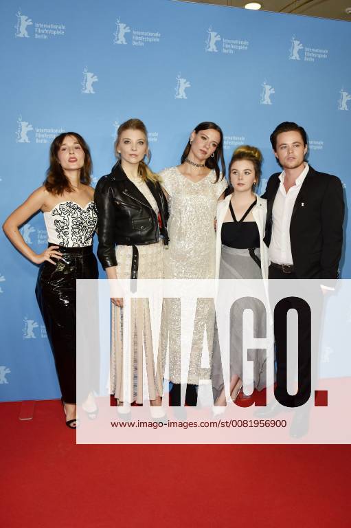 Lola Bessis Natalie Dormer Lily Sullivan Yael Stone and Harrison Gilbertson attending the picnic at hanging rock seasons 1 2 premiere during the 68th Berlin International Film Festival Berlinale 2018 at Zoo Palace on February 19 2018 in Berlin Germany Foto:xN.xKubelkax xFuturexImage