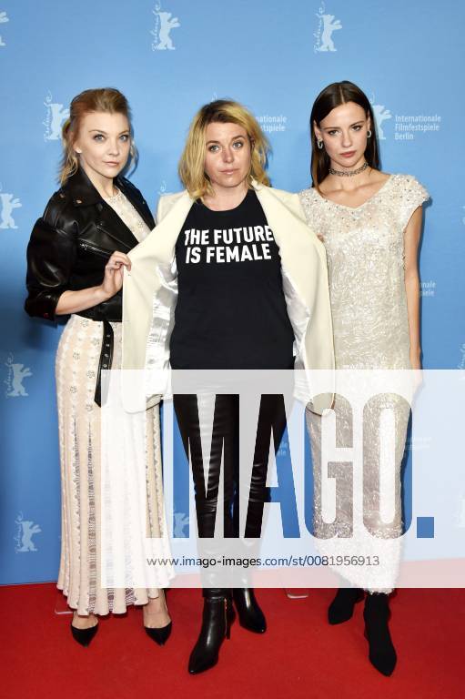 Natalie Dormer Larysa Kondracki and Lily Sullivan attending the picnic at hanging rock seasons 1 2 premiere during the 68th Berlin International Film Festival Berlinale 2018 at Zoo Palace on February 19 2018 in Berlin Germany Foto:xN.xKubelkax xFuturexImage