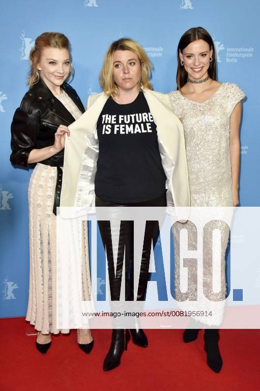 Natalie Dormer Larysa Kondracki and Lily Sullivan attending the picnic at hanging rock seasons 1 2 premiere during the 68th Berlin International Film Festival Berlinale 2018 at Zoo Palace on February 19 2018 in Berlin Germany Foto:xN.xKubelkax xFuturexImage
