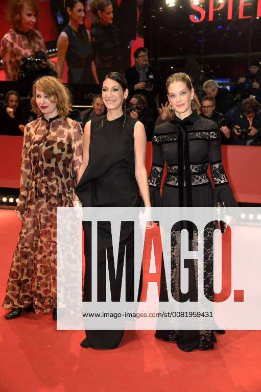Birgit Minichmayr Emily Atef and Marie Bäumer attending the 3 days in Quiberon 3 days in Quiberon premiere during the 68th Berlin International Film Festival Berlinale 2018 on February 19 2018 in Berlin Germany Foto:xF.xFuturexImage