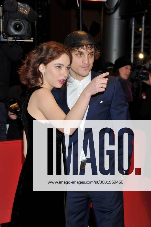 68th Berlin International Film Festival. Festival Internazionale del Cinema di Berlino 2018. Red Carpet film 3 Days in Quiberon . Pictured: Matilda De Angelis con gli altri attori europei nominati
