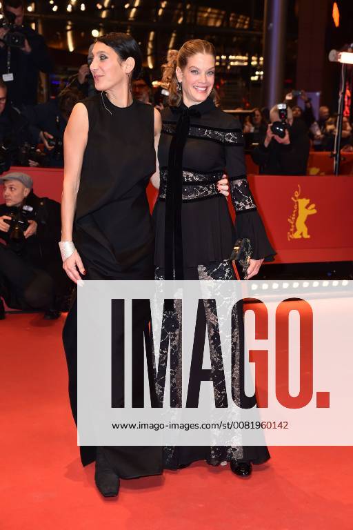 Director Emily Atef and Marie Bäumer in the 3 days in Quiberon film premiere in the context of 68 international film festival Berlinale on 19 02 2018 in Berlin Berlinale 2018 3 days in Quiberon film premiere