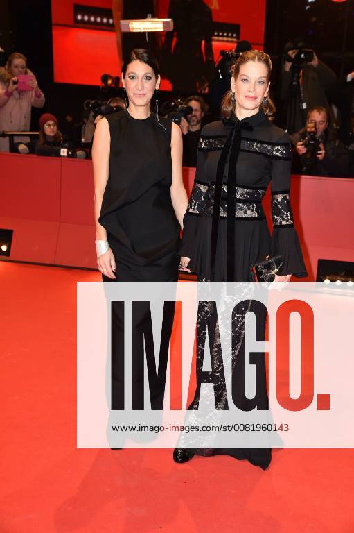 Director Emily Atef and Marie Bäumer in the 3 days in Quiberon film premiere in the context of 68 international film festival Berlinale on 19 02 2018 in Berlin Berlinale 2018 3 days in Quiberon film premiere