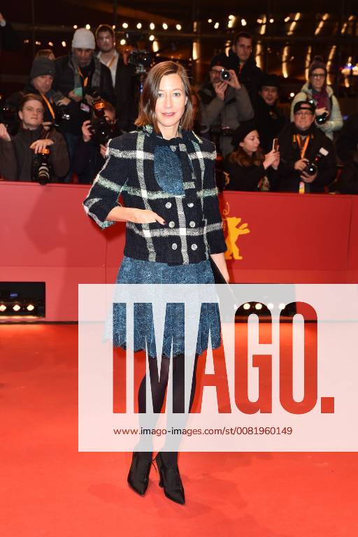 Johanna Wokalek upon arrival to the 3 days in Quiberon film premiere in the context of 68 international film festival Berlinale on 19 02 2018 in Berlin Berlinale 2018 3 days in Quiberon film premiere