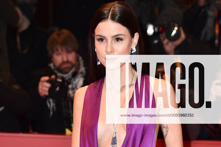 Lena Meyer Landrut upon arrival to the 3 days in Quiberon film premiere in the context of 68 international film festival Berlinale on 19 02 2018 in Berlin Berlinale 2018 3 days in Quiberon film premiere