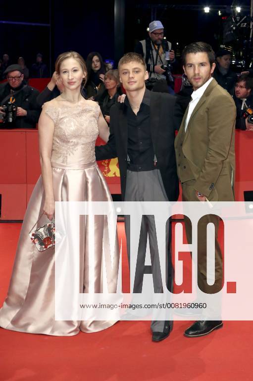 The presentation of European shooting stars 2018 during the 68th Berlin International Film Festival Berlinale 2018 on February 19 and attending the 3 days in Quiberon 3 days in Quiberon premiere Reka Tenki Jonas Smulders and Matteo Simoni 2018 in Berlin Germany Foto:xC.xTamckex xFuturexImage