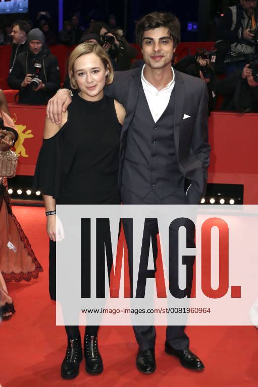 The presentation of European shooting stars 2018 during the 68th Berlin International Film Festival Berlinale 2018 on February 19 and attending the 3 days in Quiberon 3 days in Quiberon premiere Alba August and Irakli Kvirikadze 2018 in Berlin Germany Foto:xC.xTamckex xFuturexImage