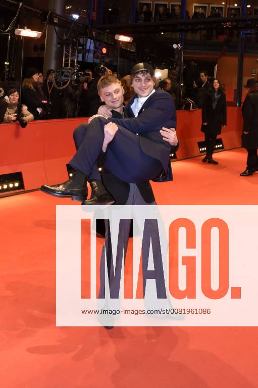 The presentation of European shooting stars 2018 during the 68th Berlin International Film Festival Berlinale 2018 on February 19 and attending the 3 days in Quiberon 3 days in Quiberon premiere Jonas Smulders and Franz Rogowski 2018 in Berlin Germany Foto:xC.xNiehausx xFuturexImage