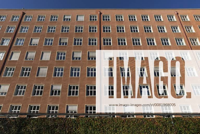 Office building of the company Siemens also raspberry Palace called Berlin style 1948 1953 built Erlangen Bavaria Bavaria Germany Europe