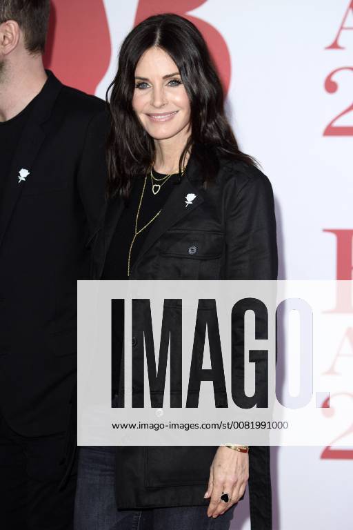 Courteney Cox at the BRIT Awards 2018 at O2 Arena London 21 02 2018 Courteney Cox Foto:xS.xFuturexImage