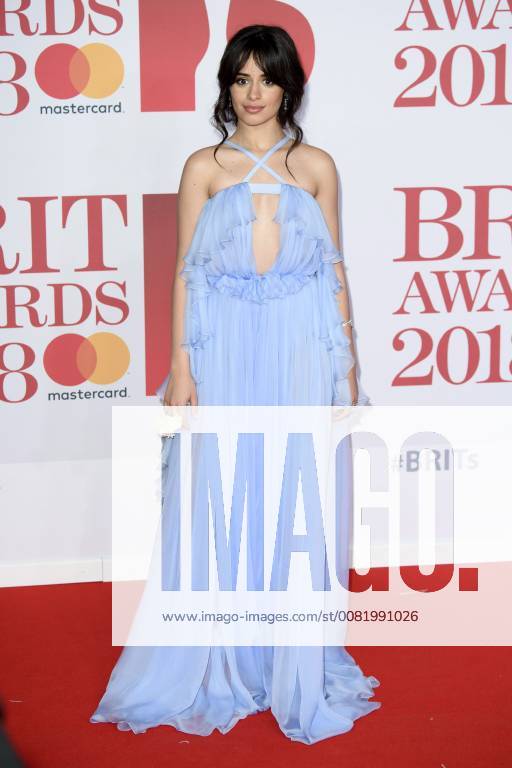 Camila Cabello at the BRIT Awards 2018 at the O2 Arena London 21 02 2018 Camila Cabello Foto:xS.xFuturexImage