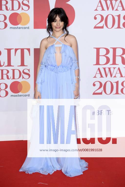 Camila Cabello at the BRIT Awards 2018 at the O2 Arena London 21 02 2018 Camila Cabello Foto:xS.xFuturexImage