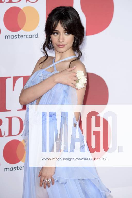 Camila Cabello at the BRIT Awards 2018 at the O2 Arena London 21 02 2018 Camila Cabello Foto:xS.xFuturexImage
