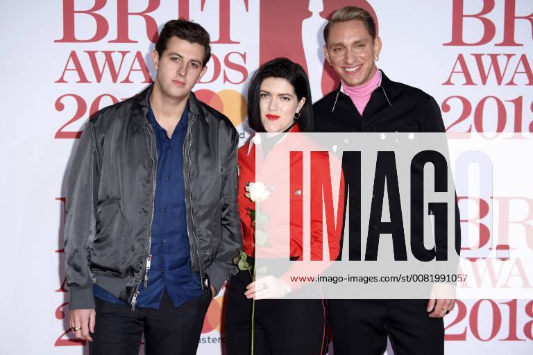 The xx at the BRIT Awards 2018 in the O2 Arena London 21 02 2018 The xx Foto:xS.xFuturexImage