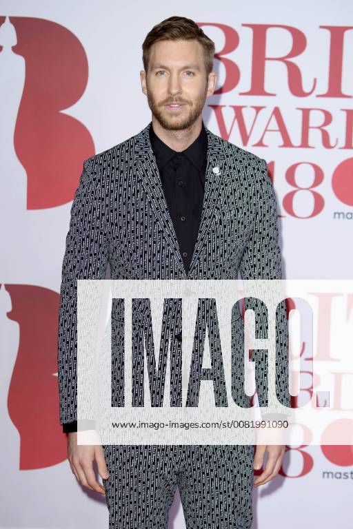 Calvin Harris at the BRIT Awards 2018 at the O2 Arena London 21 02 2018 Calvin Harris Foto:xS.xFuturexImage