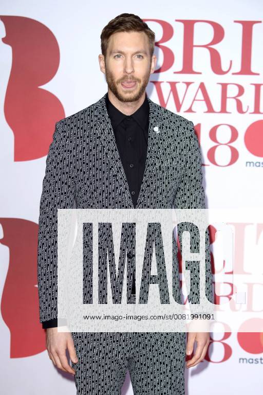 Calvin Harris at the BRIT Awards 2018 at the O2 Arena London 21 02 2018 Calvin Harris Foto:xS.xFuturexImage