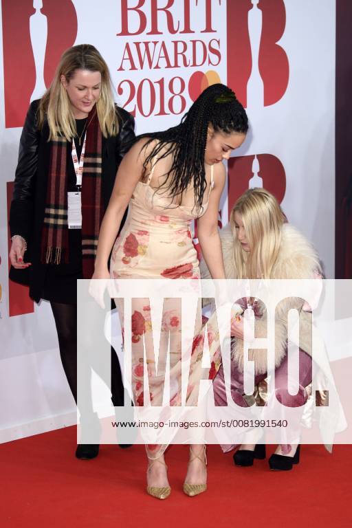 Jorja Smith at the BRIT Awards 2018 in the O2 Arena London 21 02 2018 Jorja Smith Foto:xS.xFuturexImage