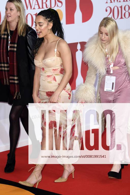 Jorja Smith at the BRIT Awards 2018 in the O2 Arena London 21 02 2018 Jorja Smith Foto:xS.xFuturexImage
