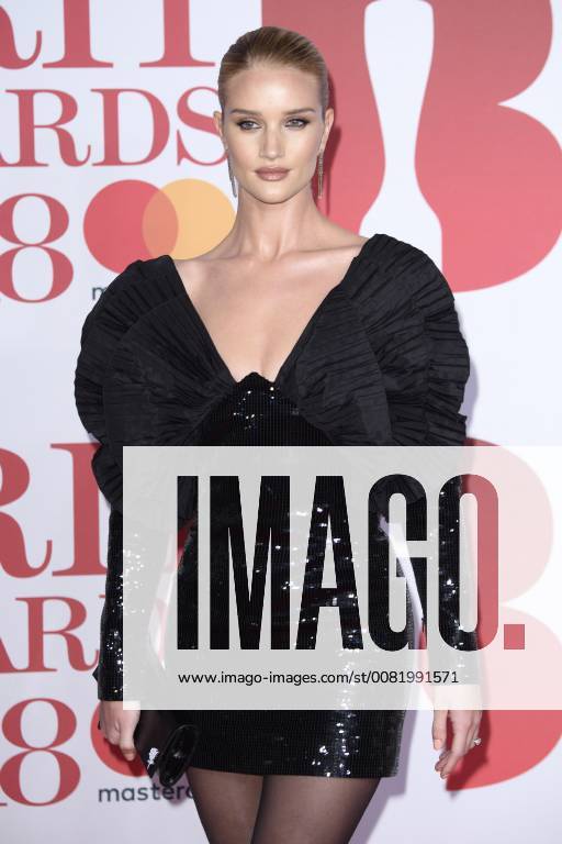 Rosie Huntington Whiteley at the BRIT Awards 2018 at the O2 Arena London 21 02 2018 Foto:xS.xFuturexImage