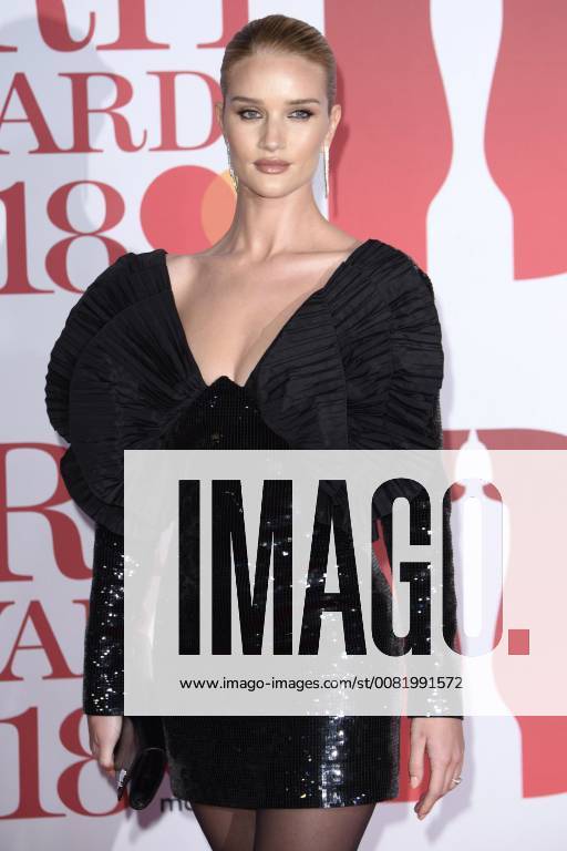 Rosie Huntington Whiteley at the BRIT Awards 2018 at the O2 Arena London 21 02 2018 Foto:xS.xFuturexImage
