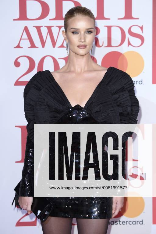 Rosie Huntington Whiteley at the BRIT Awards 2018 at the O2 Arena London 21 02 2018 Foto:xS.xFuturexImage