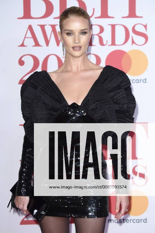 Rosie Huntington Whiteley at the BRIT Awards 2018 at the O2 Arena London 21 02 2018 Foto:xS.xFuturexImage