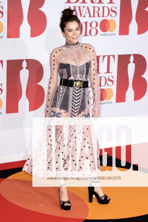 Anna Friel at the BRIT Awards 2018 in the O2 Arena London 21 02 2018 Anna Friel Foto:xS.xFuturexImage