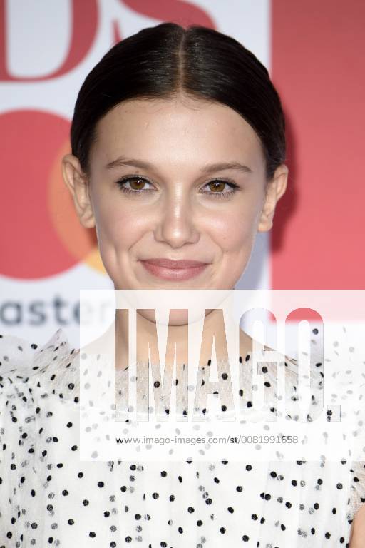 Millie Bobby Brownv at the BRIT Awards 2018 at the O2 Arena London 21 02 2018 Millie Bobby Brown Foto:xS.xFuturexImage