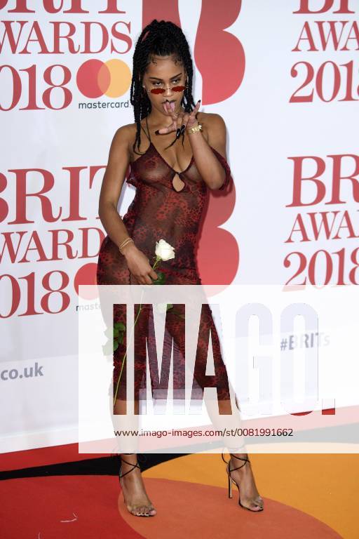 IAMDDB at the BRIT Awards 2018 in the O2 Arena London 21 02 2018 IAMDDB Foto:xS.xFuturexImage