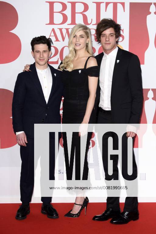 London Grammar at the BRIT Awards 2018 Awards at the O2 Arena London 21 02 2018 London Grammar Foto:xS.xFuturexImage
