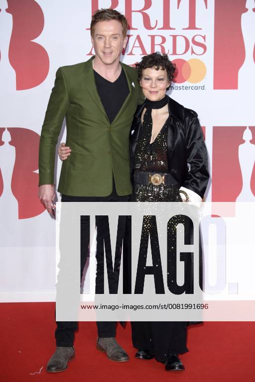 Damian Lewis with wife Helen McCrory at the BRIT Awards 2018 at O2 Arena London 21 02 2018 Damian Lewis Helen McCrory Foto:xS.xFuturexImage