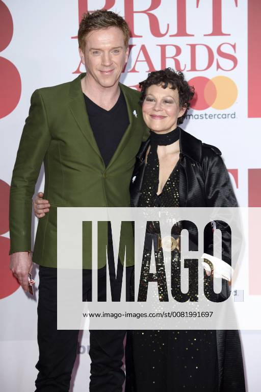 Damian Lewis with wife Helen McCrory at the BRIT Awards 2018 at O2 Arena London 21 02 2018 Damian Lewis Helen McCrory Foto:xS.xFuturexImage