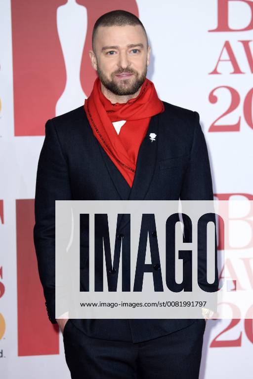Justin Timberlake at the BRIT Awards 2018 at the O2 Arena London 21 02 2018 Justin Timberlake Foto:xS.xFuturexImage