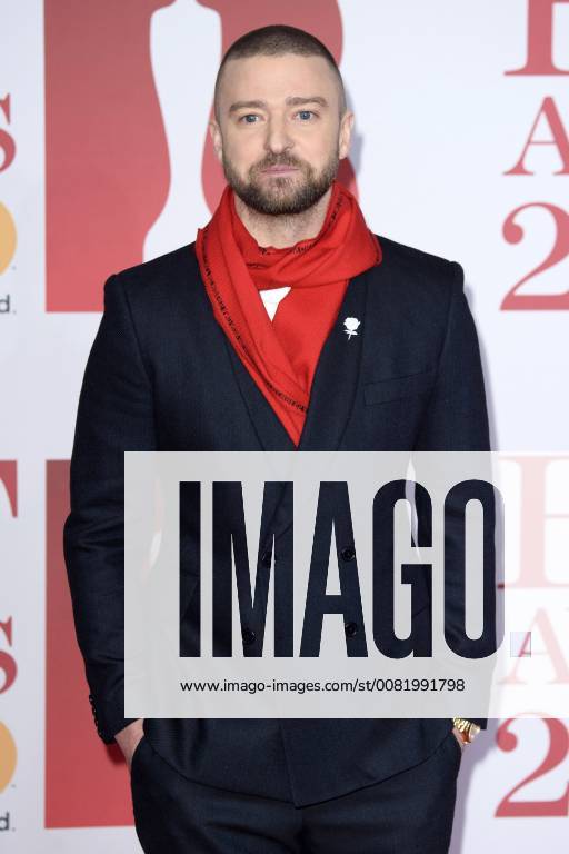 Justin Timberlake at the BRIT Awards 2018 at the O2 Arena London 21 02 2018 Justin Timberlake Foto:xS.xFuturexImage
