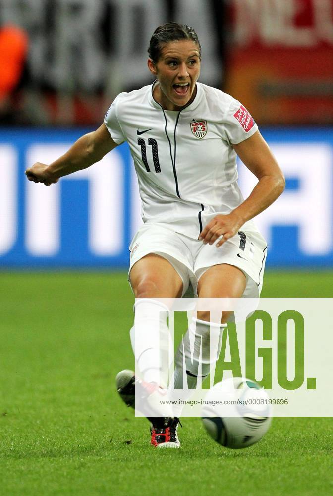 FIFA Frauen Weltmeisterschaft 2011 - Finale Japan - USA Frankfurt , 170711 , FIFA Frauen Weltmeisterschaft 2011 Womens Worldcup 2011 , Finale , Endspiel , Japan (JPN) gegen USA Alex Krieger (USA) Alexandra Ali